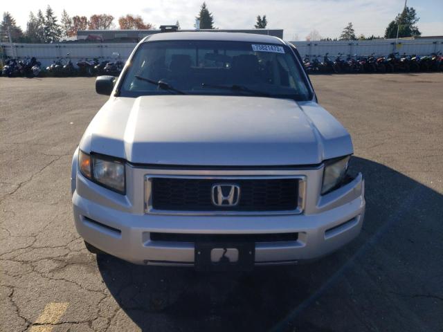 2HJYK163X8H539636 - 2008 HONDA RIDGELINE RTX SILVER photo 5