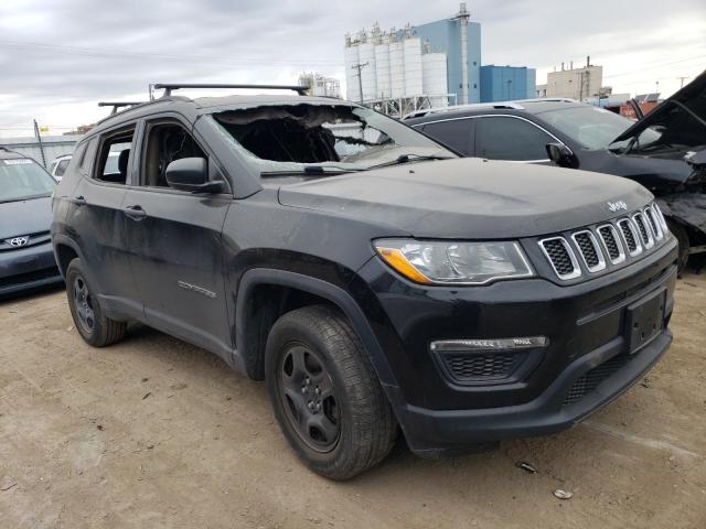 3C4NJDAB6JT131058 - 2018 JEEP COMPASS SPORT BLACK photo 4