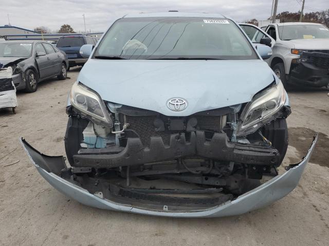 5TDYK3DC6GS730084 - 2016 TOYOTA SIENNA XLE BLUE photo 5