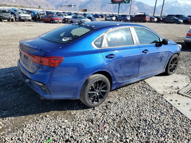 3KPF34AD3LE243372 - 2020 KIA FORTE GT LINE BLUE photo 3