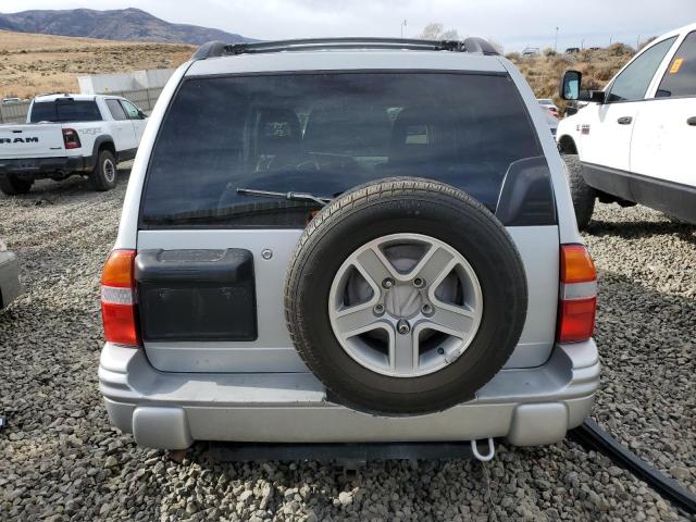 2CNBJ634436916100 - 2003 CHEVROLET TRACKER LT SILVER photo 6