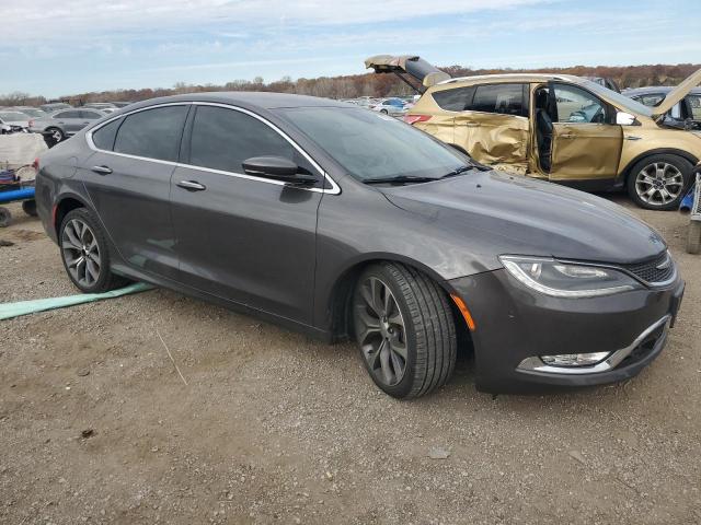 1C3CCCCG8FN520283 - 2015 CHRYSLER 200 C GRAY photo 4