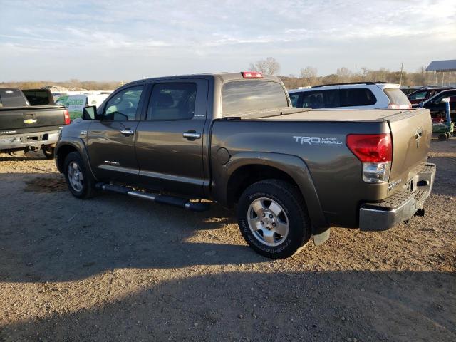 5TFDV58158X042745 - 2008 TOYOTA TUNDRA CREWMAX LIMITED GRAY photo 2