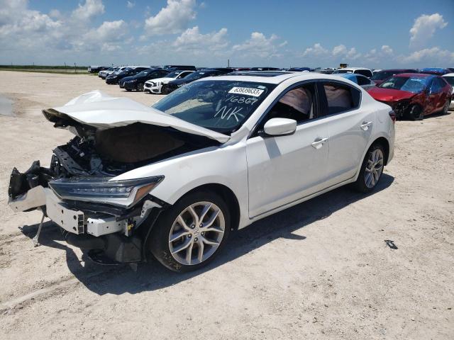 19UDE2F3XLA009496 - 2020 ACURA ILX WHITE photo 1