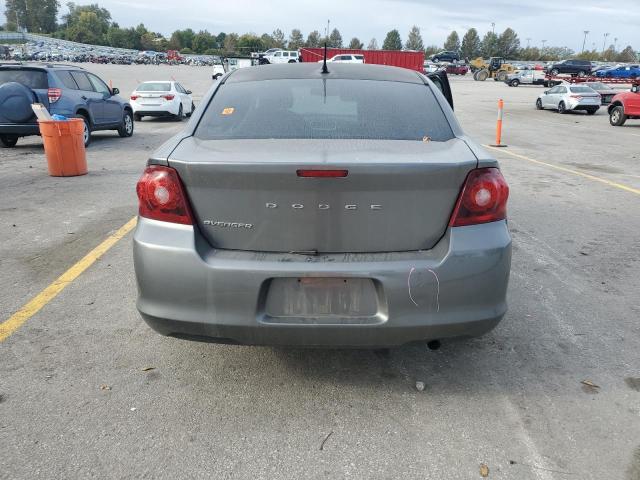 1C3CDZAB9DN730752 - 2013 DODGE AVENGER SE GRAY photo 6