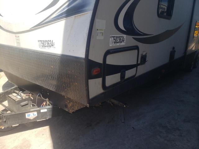 4YDT34M28JK418347 - 2018 KEYSTONE PASSPORT WHITE photo 8