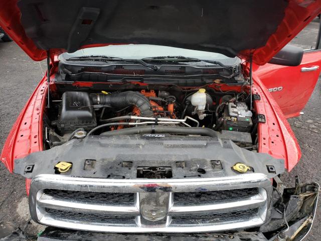 1D7RV1CT8BS549415 - 2011 DODGE RAM 1500 RED photo 11