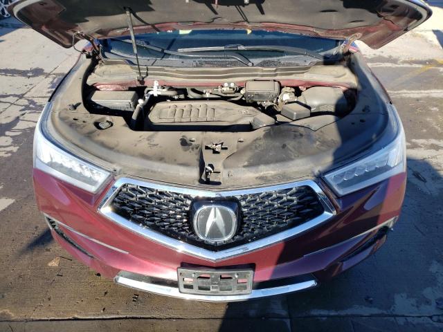 5J8YD4H59JL028945 - 2018 ACURA MDX TECHNOLOGY BURGUNDY photo 12