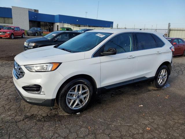 2FMPK4J98MBA34300 - 2021 FORD EDGE SEL WHITE photo 1