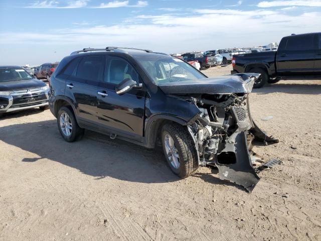 5XYKT3A6XFG644161 - 2015 KIA SORENTO LX BLACK photo 4