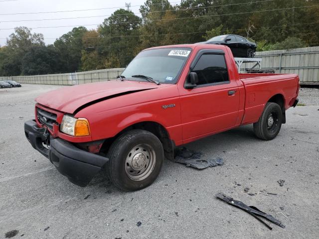 1FTYR10C31PA47394 - 2001 FORD RANGER RED photo 1