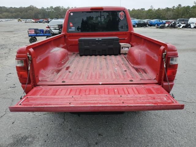 1FTYR10C31PA47394 - 2001 FORD RANGER RED photo 10