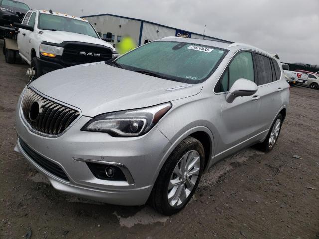 LRBFXFSX2HD191006 - 2017 BUICK ENVISION PREMIUM II Gümüş foto 1