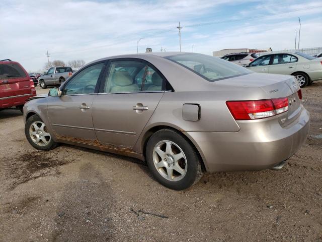 5NPEU46F96H040554 - 2006 HYUNDAI SONATA GLS GOLD photo 2