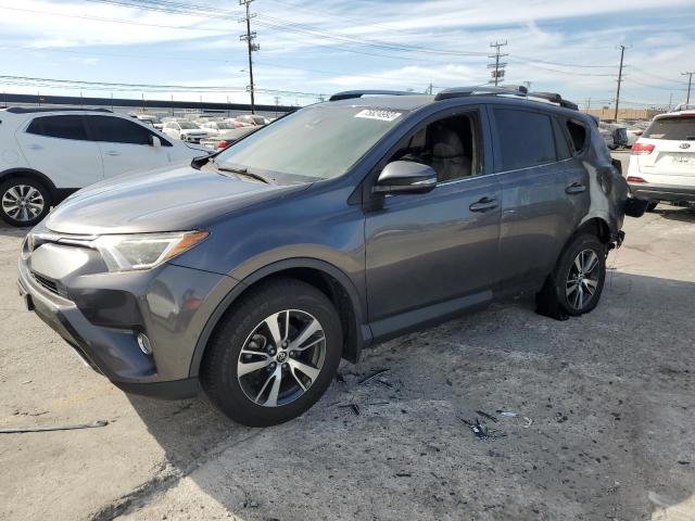 JTMWFREV7JJ726399 - 2018 TOYOTA RAV4 ADVENTURE GRAY photo 1