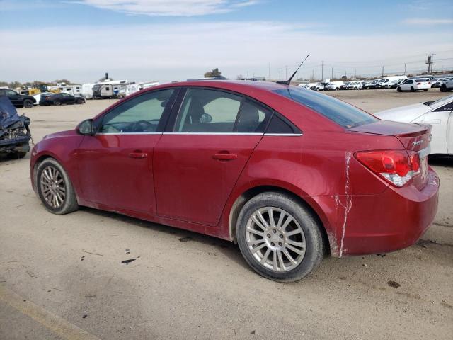 1G1PH5SB6D7222602 - 2013 CHEVROLET CRUZE ECO BURGUNDY photo 2