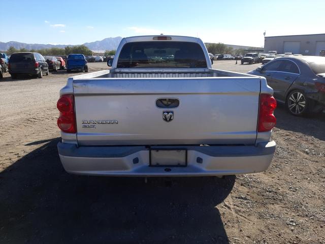 1D7HE42K07S103112 - 2007 DODGE DAKOTA SLT SILVER photo 6