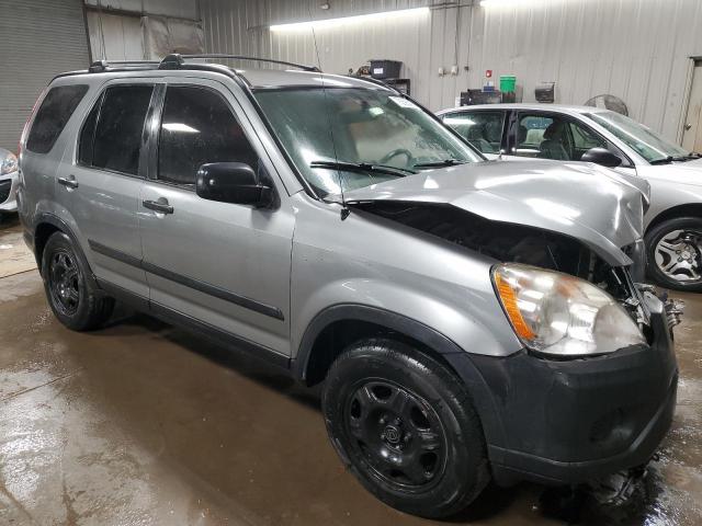 JHLRD78536C011640 - 2006 HONDA CR-V LX SILVER photo 4