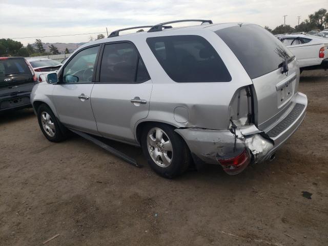 2HNYD18285H502738 - 2005 ACURA MDX SILVER photo 2