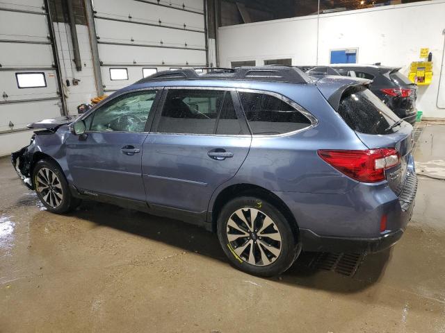 4S4BSENC2H3243639 - 2017 SUBARU OUTBACK 3.6R LIMITED BLUE photo 2