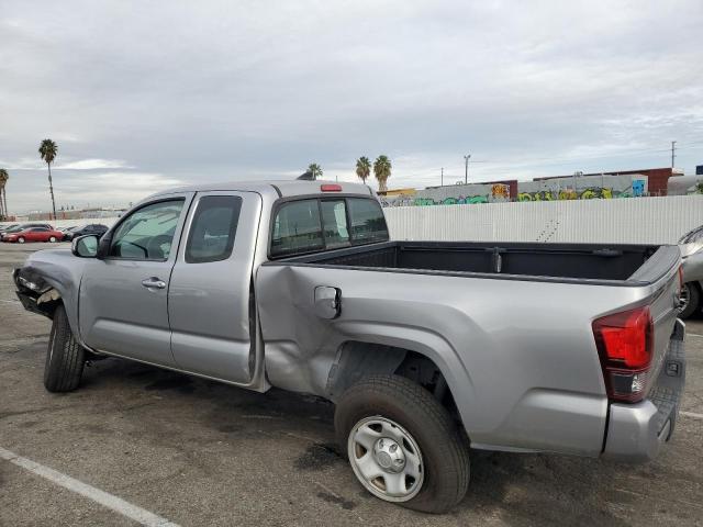 5TFRX5GNXJX109267 - 2018 TOYOTA TACOMA ACCESS CAB ვერცხლისფერი ფოტო 2