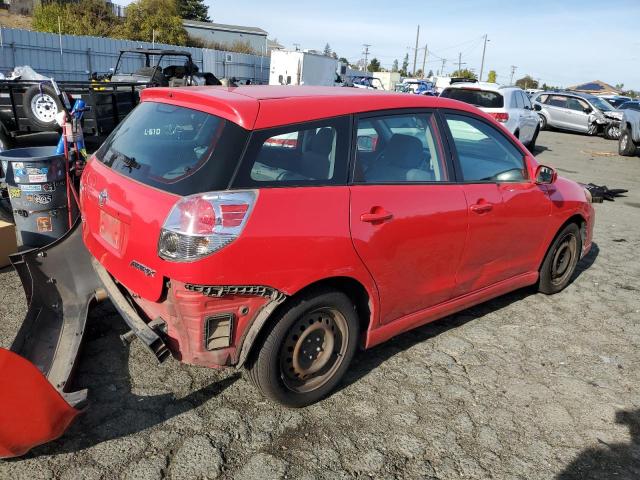2T1KR32E86C596434 - 2006 TOYOTA COROLLA MA XR RED photo 3