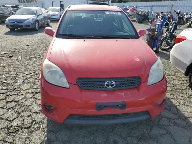 2T1KR32E86C596434 - 2006 TOYOTA COROLLA MA XR RED photo 5