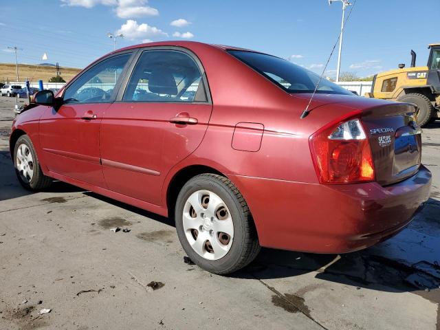 KNAFE121665278109 - 2006 KIA SPECTRA LX MAROON photo 2