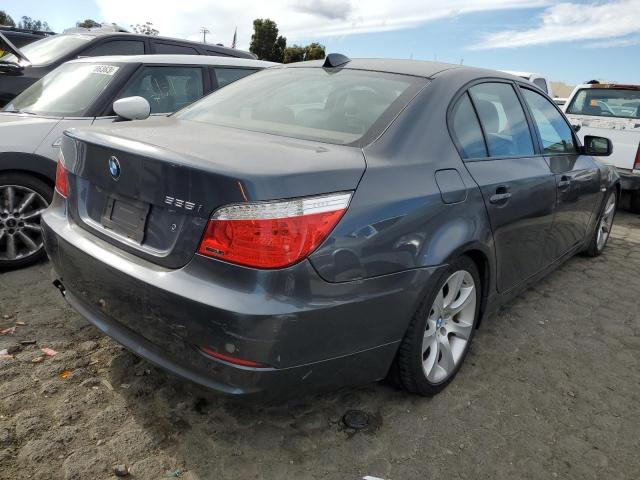 WBANW13559C161728 - 2009 BMW 5 SERIES I GRAY photo 3