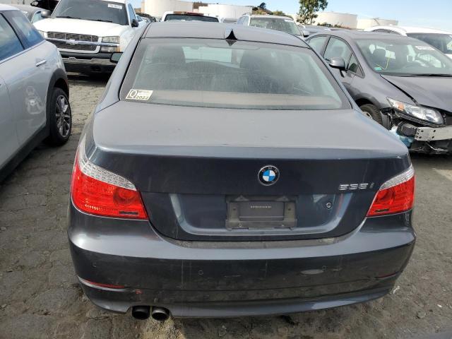 WBANW13559C161728 - 2009 BMW 5 SERIES I GRAY photo 6