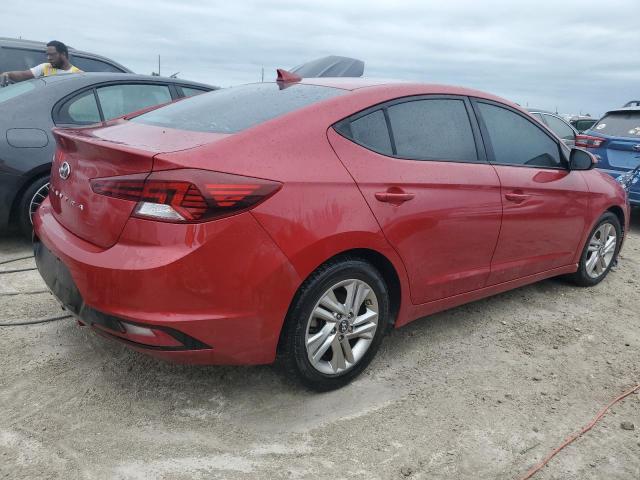 KMHD84LFXKU771364 - 2019 HYUNDAI ELANTRA SEL RED photo 3