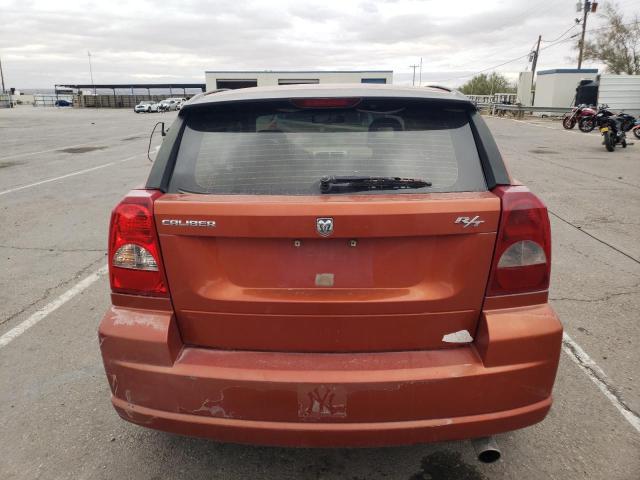 1B3HB78K47D197853 - 2007 DODGE CALIBER R/T ORANGE photo 6