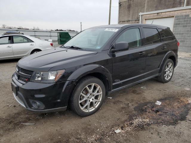 3C4PDDEG2ET141677 - 2014 DODGE JOURNEY R/T BLACK photo 1