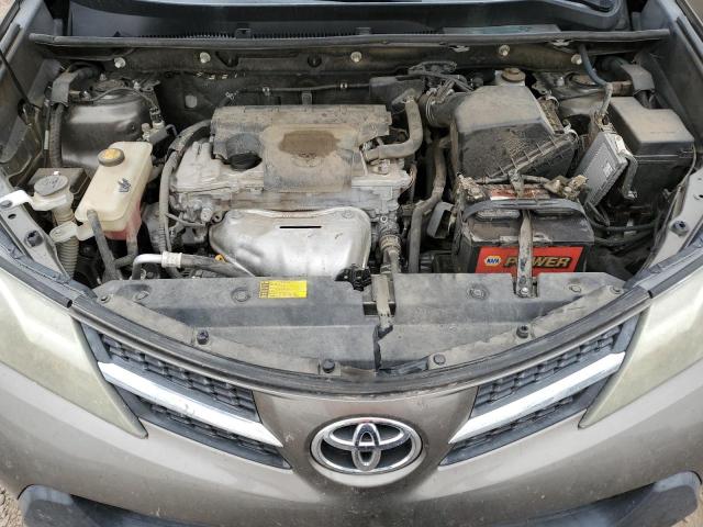 JTMYFREV5DD009642 - 2013 TOYOTA RAV4 LIMITED BROWN photo 11