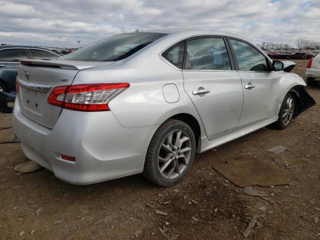 3N1AB7AP1FY325101 - 2015 NISSAN SENTRA S SILVER photo 3