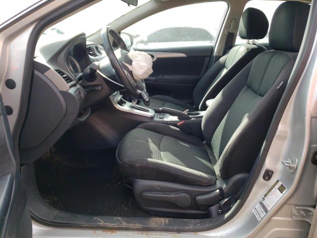 3N1AB7AP1FY325101 - 2015 NISSAN SENTRA S SILVER photo 7