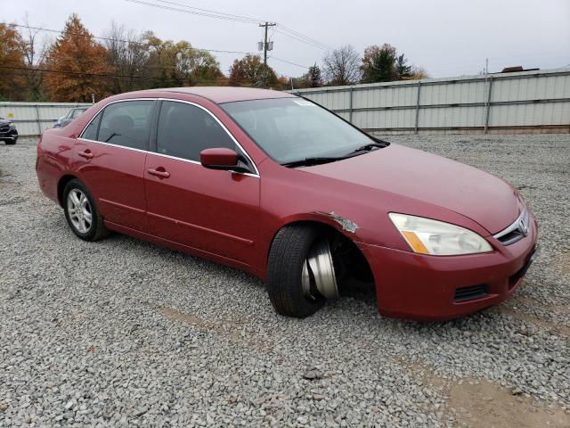 1HGCM56367A105714 - 2007 HONDA ACCORD SE MAROON photo 4