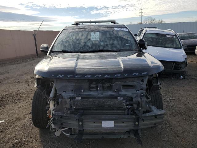 1FM5K8AT7JGA27207 - 2018 FORD EXPLORER POLICE INTERCEPTOR BLACK photo 5