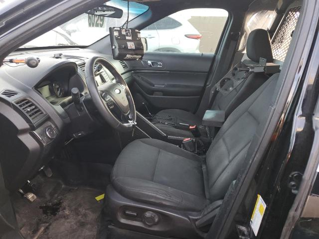 1FM5K8AT7JGA27207 - 2018 FORD EXPLORER POLICE INTERCEPTOR BLACK photo 7