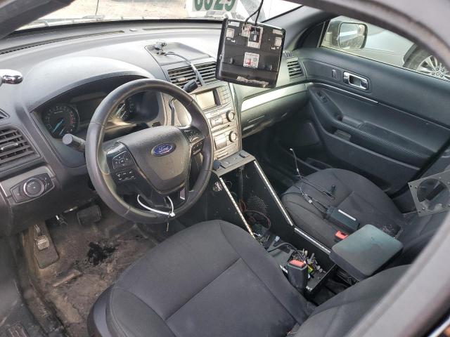 1FM5K8AT7JGA27207 - 2018 FORD EXPLORER POLICE INTERCEPTOR BLACK photo 8