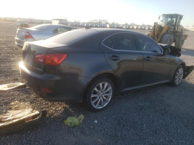 JTHCK262475013681 - 2007 LEXUS IS 250 BLACK photo 3