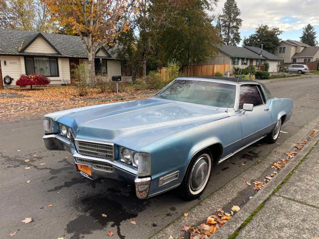 H0187927 - 1970 CADILLAC ELDORADO BLUE photo 2