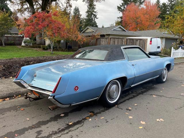 H0187927 - 1970 CADILLAC ELDORADO BLUE photo 4