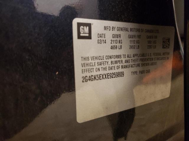 2G4GK5EXXE9259809 - 2014 BUICK REGAL 蓝色 照片 12