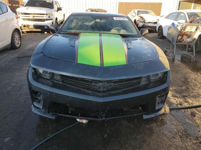 2G1FA1E3XE9267118 - 2014 CHEVROLET CAMARO LS CHARCOAL photo 5