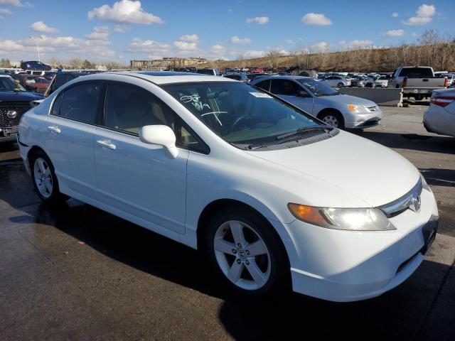 1HGFA15836L117351 - 2006 HONDA CIVIC EX WHITE photo 4