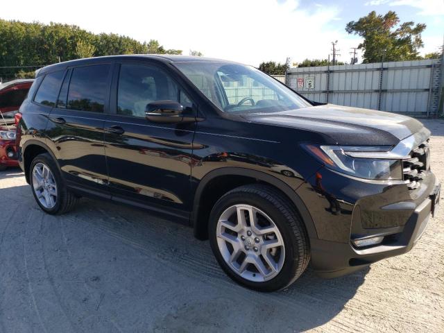 5FNYF8H55RB017682 - 2024 HONDA PASSPORT EXL BLACK photo 4