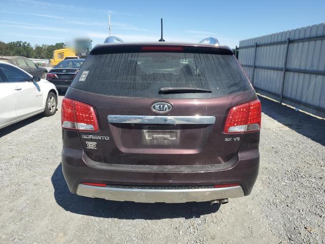 5XYKW4A2XBG129018 - 2011 KIA SORENTO SX BURGUNDY photo 6