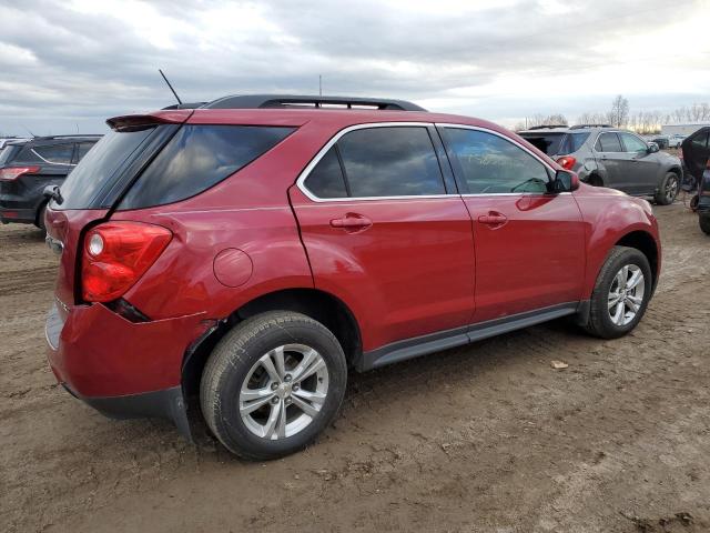 2GNALCEK8F6319581 - 2015 CHEVROLET EQUINOX LT RED photo 3