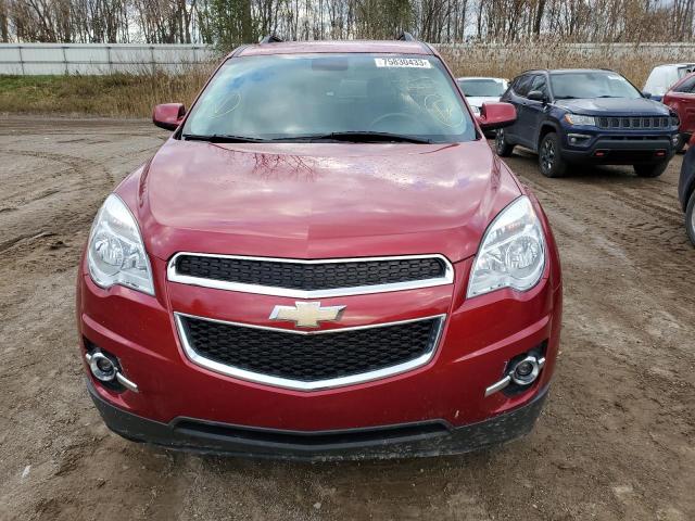 2GNALCEK8F6319581 - 2015 CHEVROLET EQUINOX LT RED photo 5